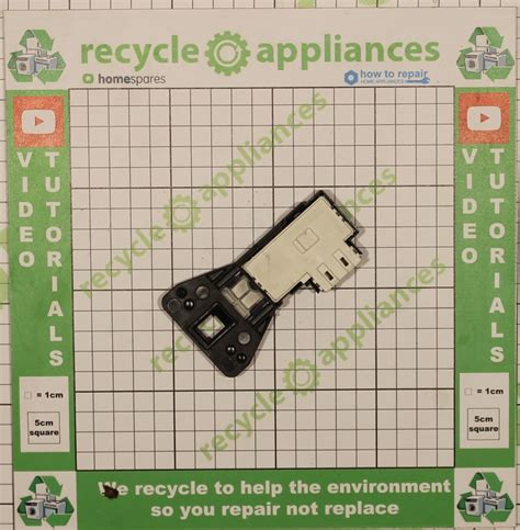 Samsung Washing Machine Door Interlock DC64-01538A ZV-446L5 – How-To-Repair