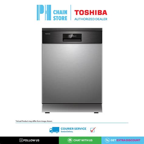 COURIER SERVICE TOSHIBA DW 14F2 S MY FREE STANDING DISHWASHER WITH