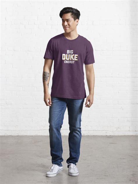 Jmu Big Duke Energy T Shirt For Sale By Marissatay1or Redbubble