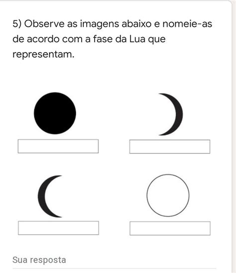 Atividades Fases Da Lua Ano