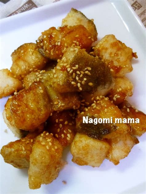 ★タラのコロコロ甘辛揚げ★ By 和みmama Recept