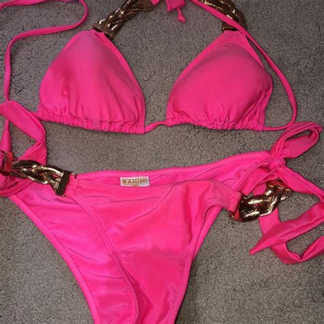 Bahimi Bikini Worn Once Perfect Condition Bottoms Depop