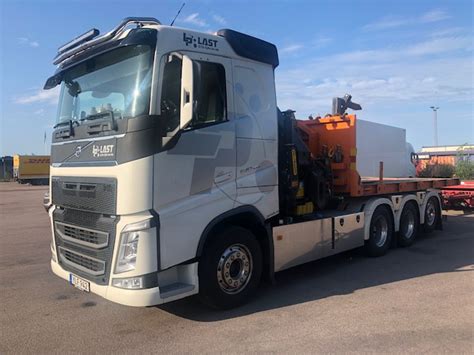 Volvo FH 540 Kran Lastväxlarbil Såld NK Lastvagnar