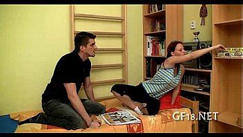 Pretty Brunette Girl Rides Up Fat Cock XNXX