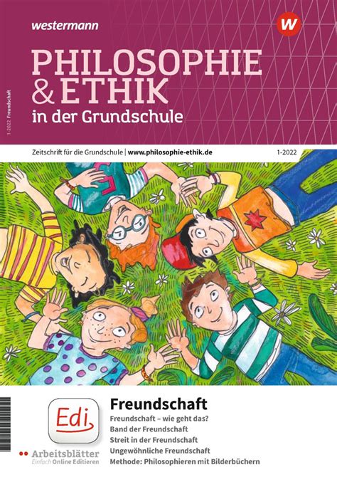 Philosophie Ethik In Der Grundschule Jahrgang 2022 Westermann