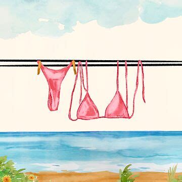 Summer Bikini Out Poster For Sale By Maizephyr Redbubble