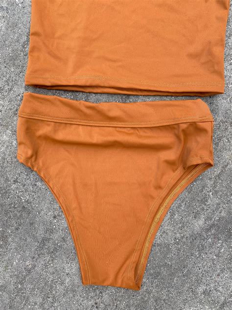 Bronze Bikini Bikini Sexy Bikini Beachwear Swimwear Etsy