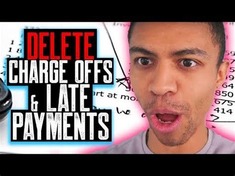 delete charge offs  late payments    paid collector credit