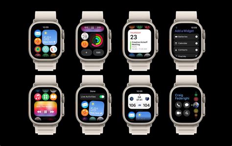 Le Concept Watchos Montre La Mise Jour Apple Watch Que Nous