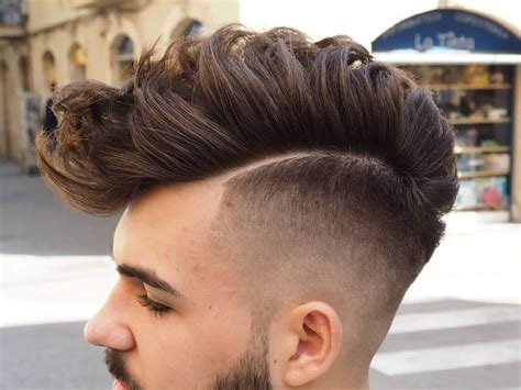 Faux Hawk Taper Haircut