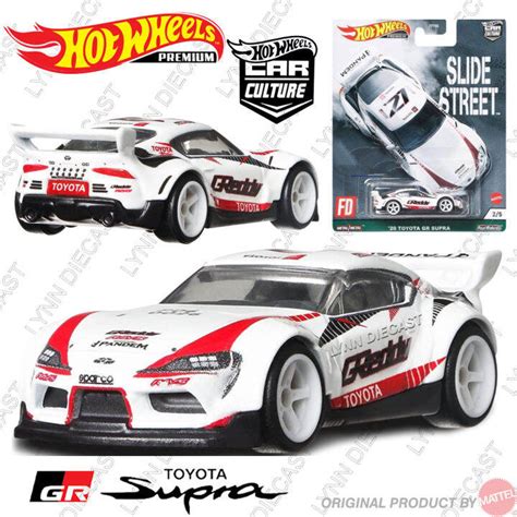 Hot Wheels Premium Toyota Gr Supra Slide Street Lazada Indonesia