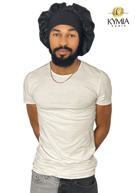 Bonnet De Nuit En Satin Homme Kymia Paris