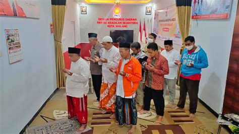 Ketua Pks Jatim Instruksikan Kader Tahlil Dan Salat Gaib Untuk Korban