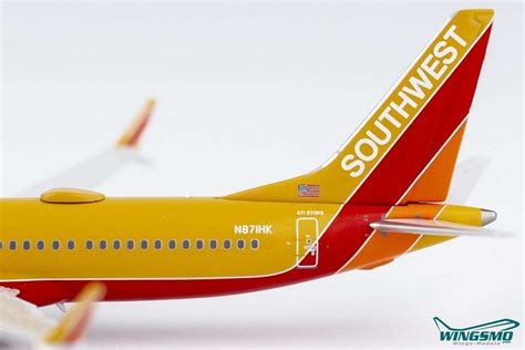 Ng Models Southwest Airlines Boeing Max N Hk Wingsmo