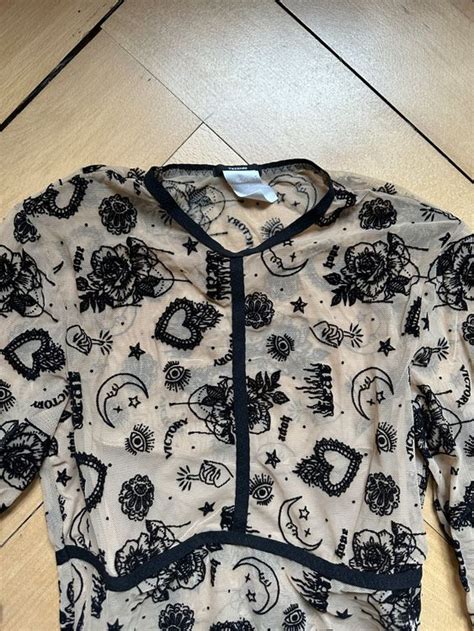 TEZENIS Mesh Body nude schwarz S Gebraucht in Zürich für CHF