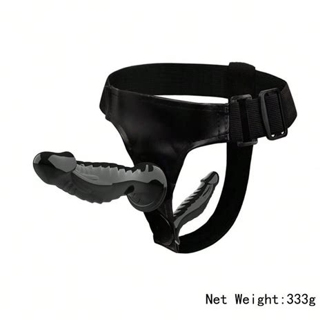 Dildo con arnés ajustable juguete sexual para el punto G y anal producto para adultos pene