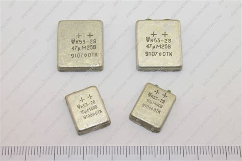 Конденсатор К53-28, внешний вид, цена