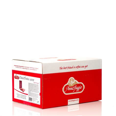 Anna Faggio choco twins 100 st. - Gimo Caffè