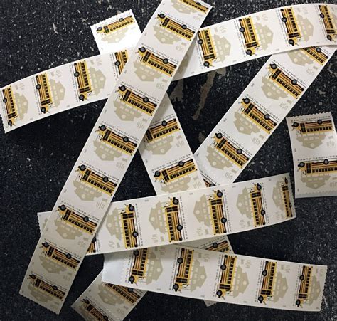 2023USA Additional Ounce Oz #5741 School Bus Various Length Strips (50