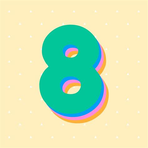 Number Fonts Number Six Image Font Free Illustration Images Modern