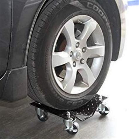 Heavy Duty Two Wheeler Car Moving Tire Caster Dolly Zincera