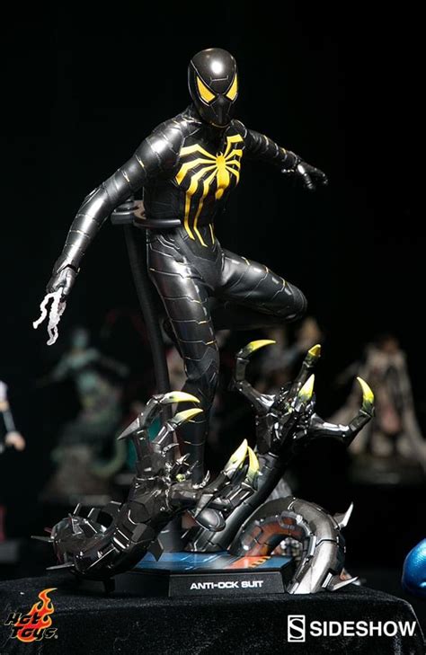 Spider Man Anti Ock Suit Marvel S Spider Man Scale Figure Hot Toys Hi Def Ninja