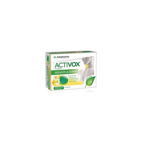 Arkopharma Activox Pastilles Ar Me Menthe Eucalyptus X