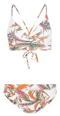 Bikini O Neill Femme Baay Maoi White Tropical Flower Bainetplage