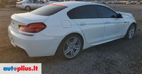 Bmw 650 Gran Coupe Bmw F06 650xi Usa 2015m Spalvos Kodas Carbonschwarz