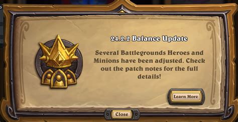 Battlegrounds patch notes in Hearthstone 24.2.2 update – Esports ...