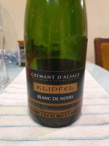 Eugene Klipfel Cremant D Alsace Blanc De Noirs Brut Vivino US