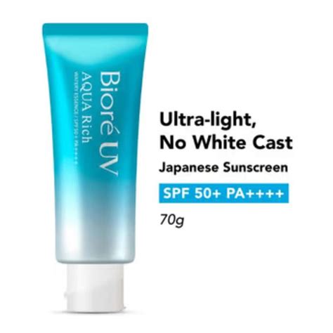 Buy Biore UV Aqua Rich Watery Essence Sunscreen SPF 50+ PA++++ Online