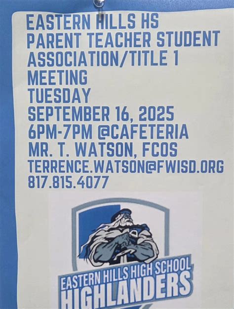 Eastern Hills High School... - Eastern Hills High School