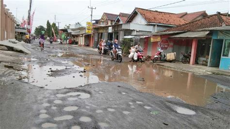 Jalan Rusak Kewenangan Provinsi Dikeluhkan Bkad Kabupaten Cirebon