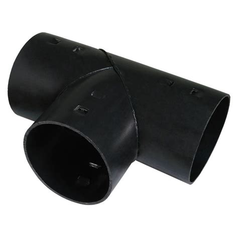 Тройник дренажный 110 мм для дренажных и гофрированных труб 110 мм (4 ...