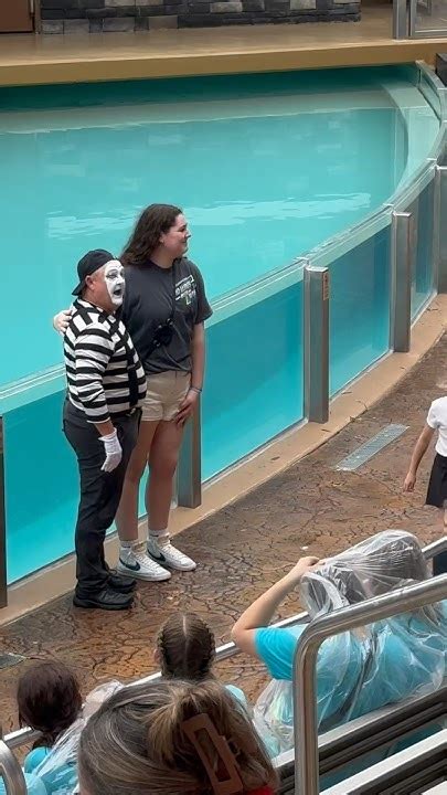 Tom Mime Seaworld Said Wow 😳👏 Seaworldmime Youtube