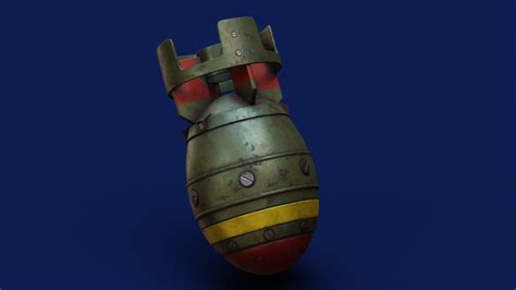 fallout mini nuke  print model  sci fi dexport