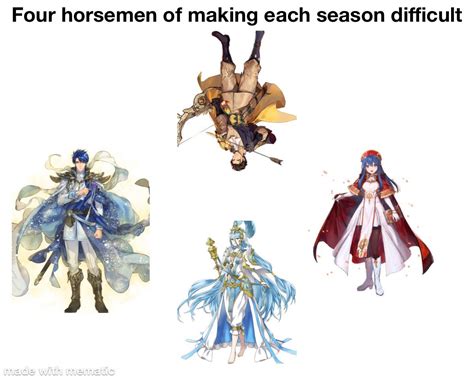 Fire Emblem Four God Slayers Rfireemblemheroes