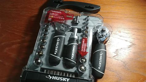 Husky 40 Piece Stubby Combination Wrench And Socket Set Review YouTube