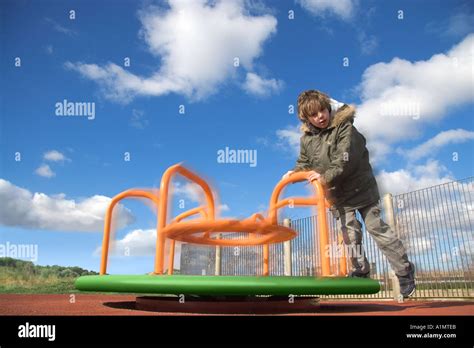 Playground Equipment Spinning Wheel