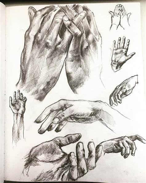 100+ Drawings Of Hands: Quick Sketches & Hand Studies