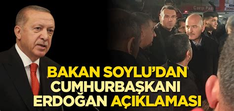 Bakan Soyludan Cumhurbaşkanı Erdoğan açıklaması Yeni Akit