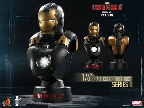 Hot Toys Iron Man Busts Series The Toyark News