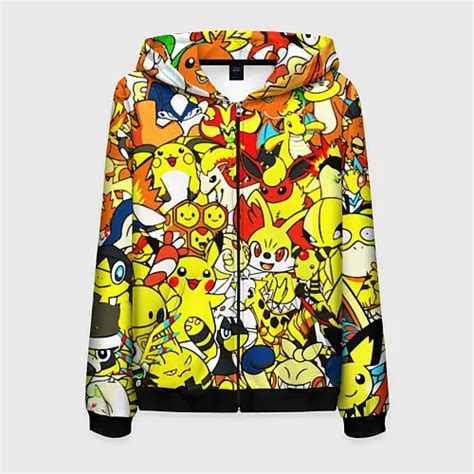 Одежда Пикачу, мерч от 300 руб купить в интернет магазине