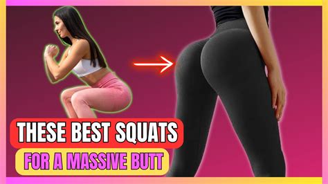 TOP Most Effective Squat Challenge For A Bigger Butt At Home Workout