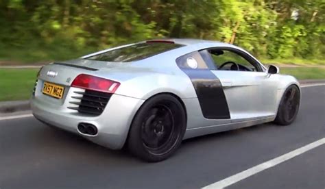 Video: Audi R8 V8 With Armytrix F1 Exhaust! - GTspirit