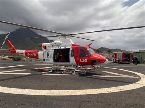 Una senderista herida tras sufrir una caída en una zona próxima a la