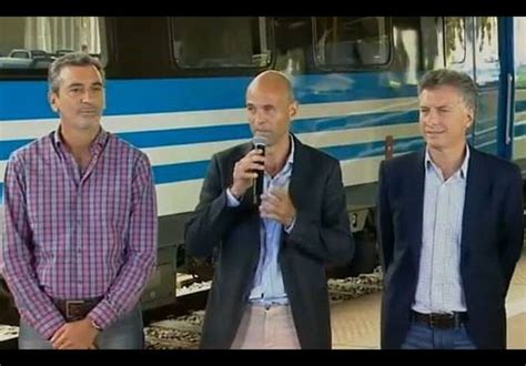 Macri inauguró obras ferroviarias con Florencio Randazzo y le agradeció