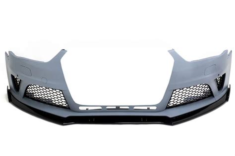 Bkm Front Bumper Kit With Lip Fits Audi A4s4 B85 Bk Motorsport