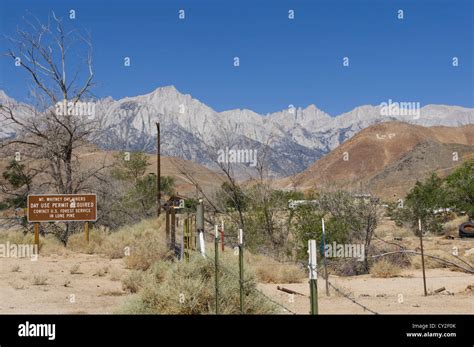 Lone Pine Small Town America On Route 395 Between Los Angles And Tahoe